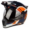 Klim Krios Pro Carbon Adv Rally Motosiklet Kaskı Oranj